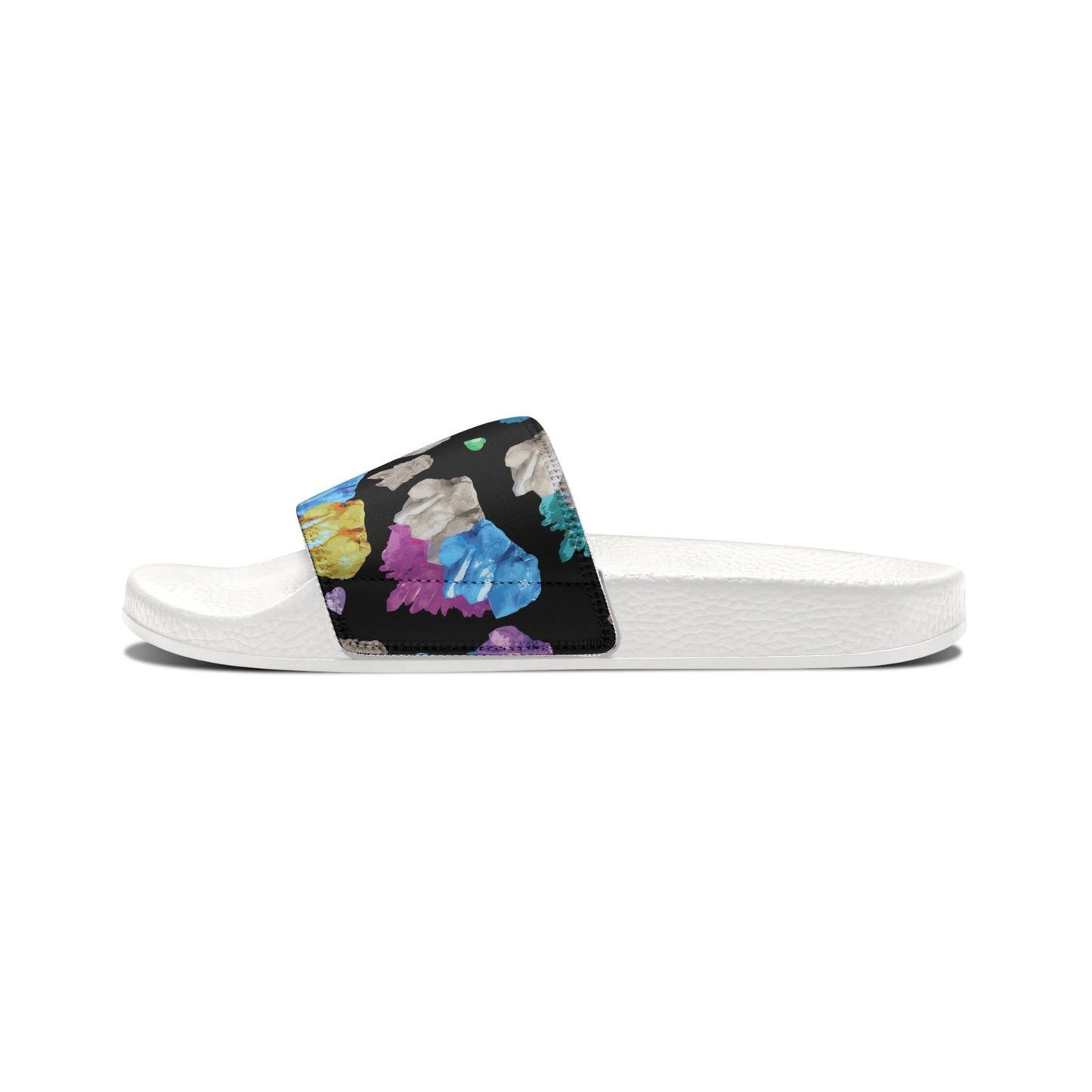 Colorful Crystal Women's Removable-Strap Sandals