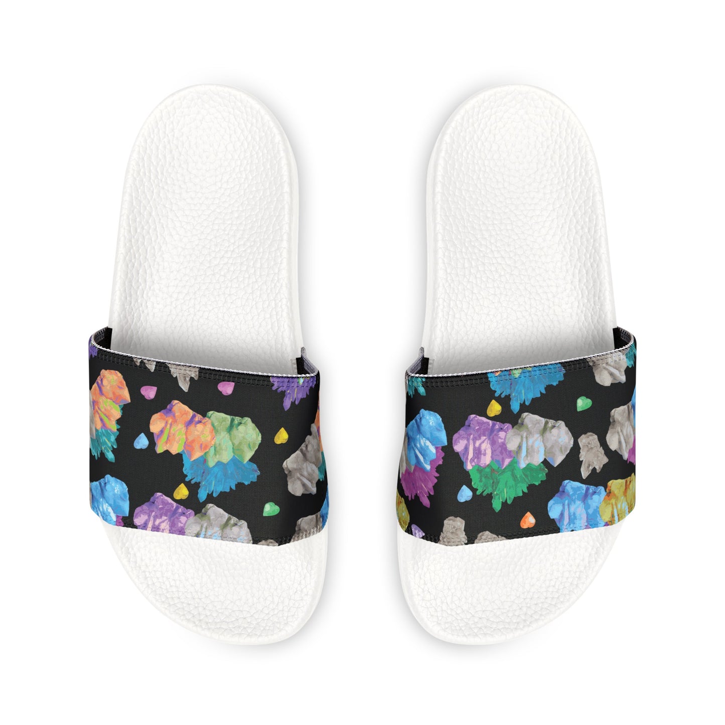 Colorful Crystal Women's Removable-Strap Sandals