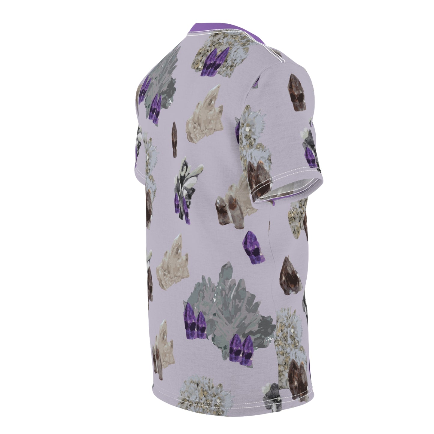 Natural Crystal Unisex Cut & Sew Tee