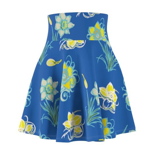 Daffodils Women's Skater Skirt