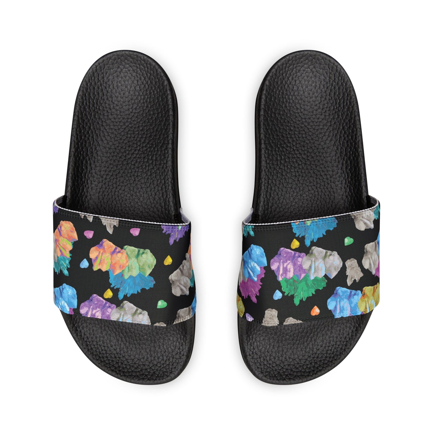 Colorful Crystal Women's Removable-Strap Sandals