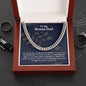 To My Bonus Dad | Thank you - Cuban Link Chain