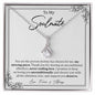 To My Soulmate | Love, Forever & Always - Alluring Beauty necklace