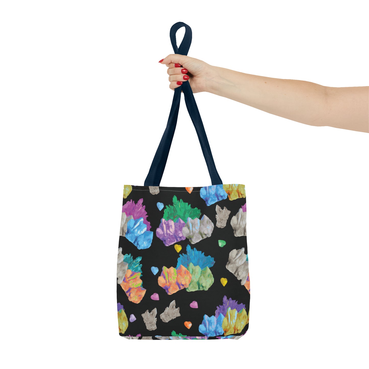 Vibrant Crystal Tote Bag