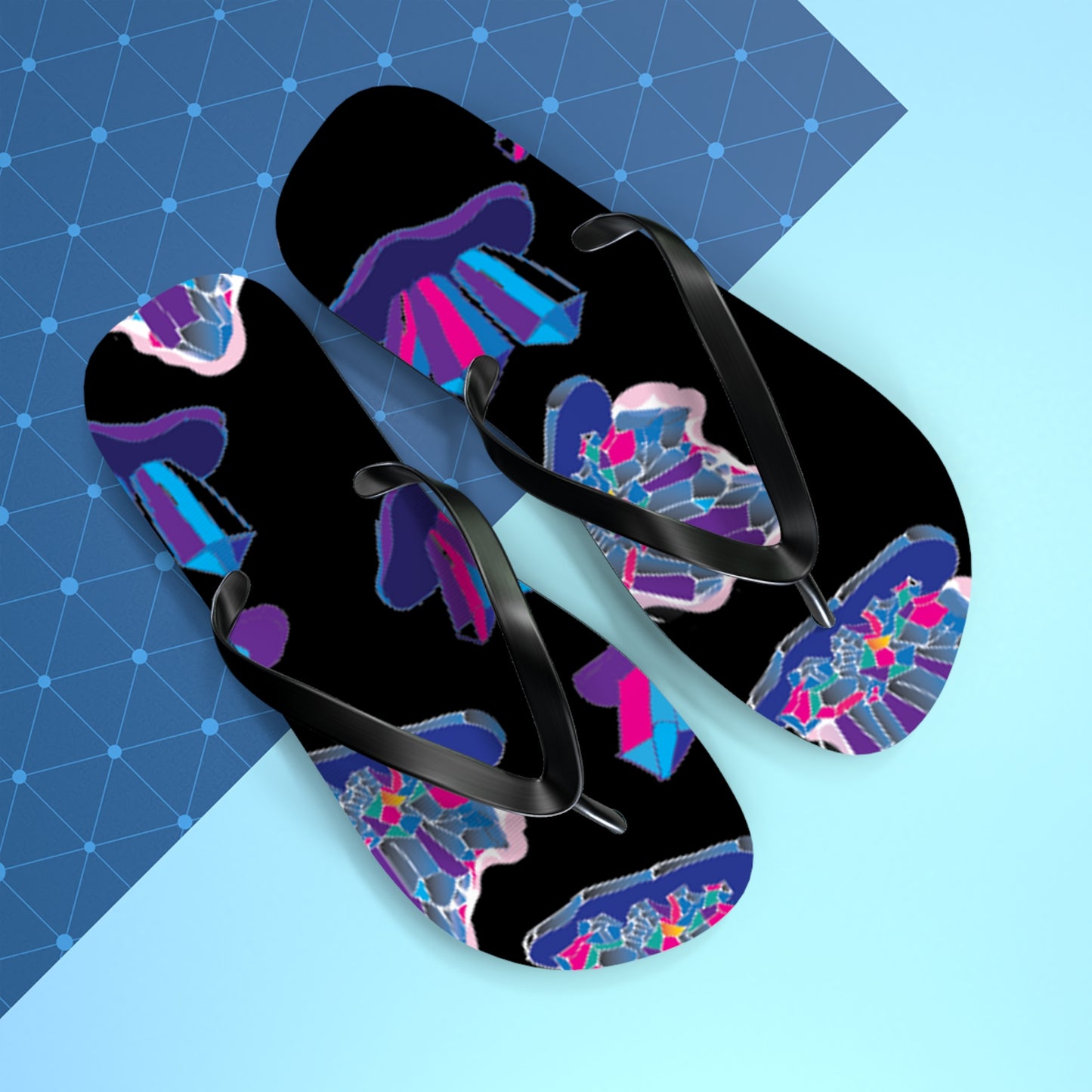 Crystal Flip Flops