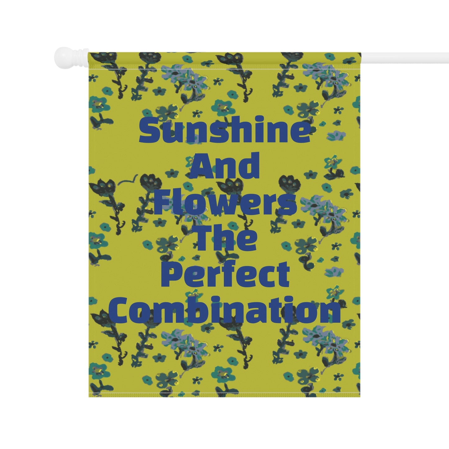 Sunshine and Flowers Perfect Combo Garden & House Banner