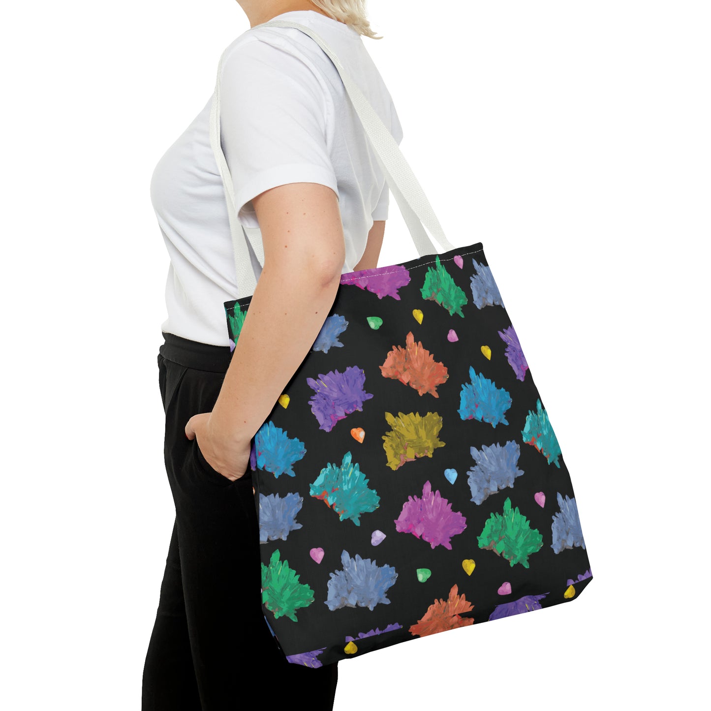 Rainbow Gem Tote Bag