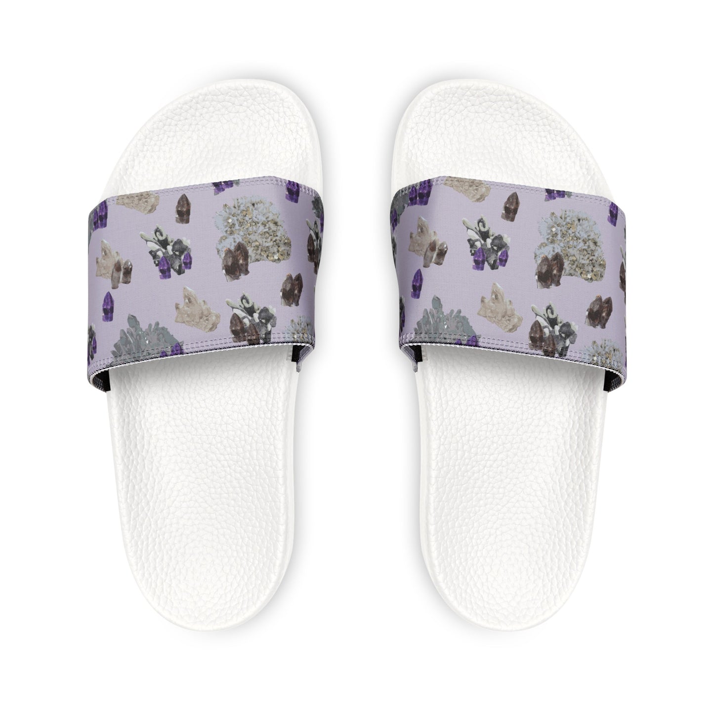 Natural Crystal Women's Removable-Strap Sandals