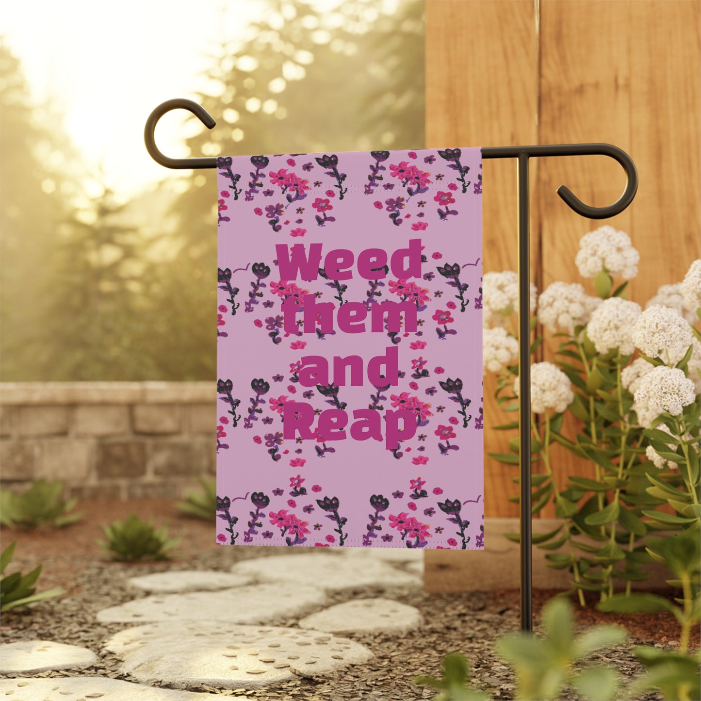 Weed them and reap Garden & House Banner