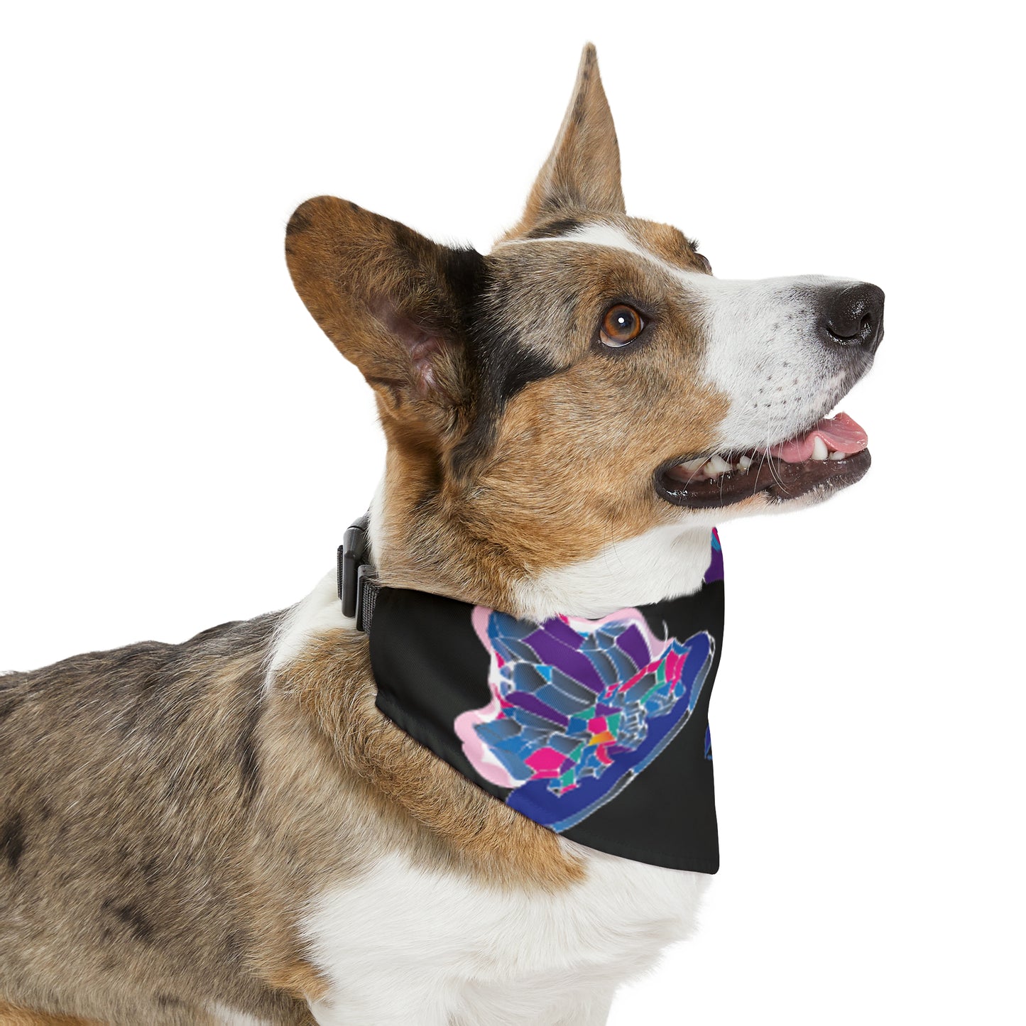 Crystal Pet Bandana Collar