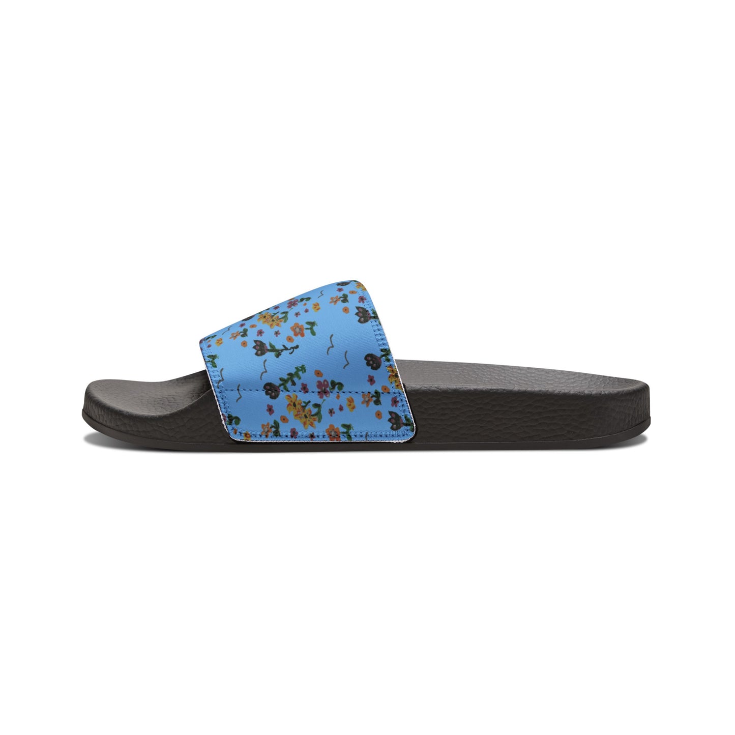 Painted Flowers Women's Removable-Strap Sandals