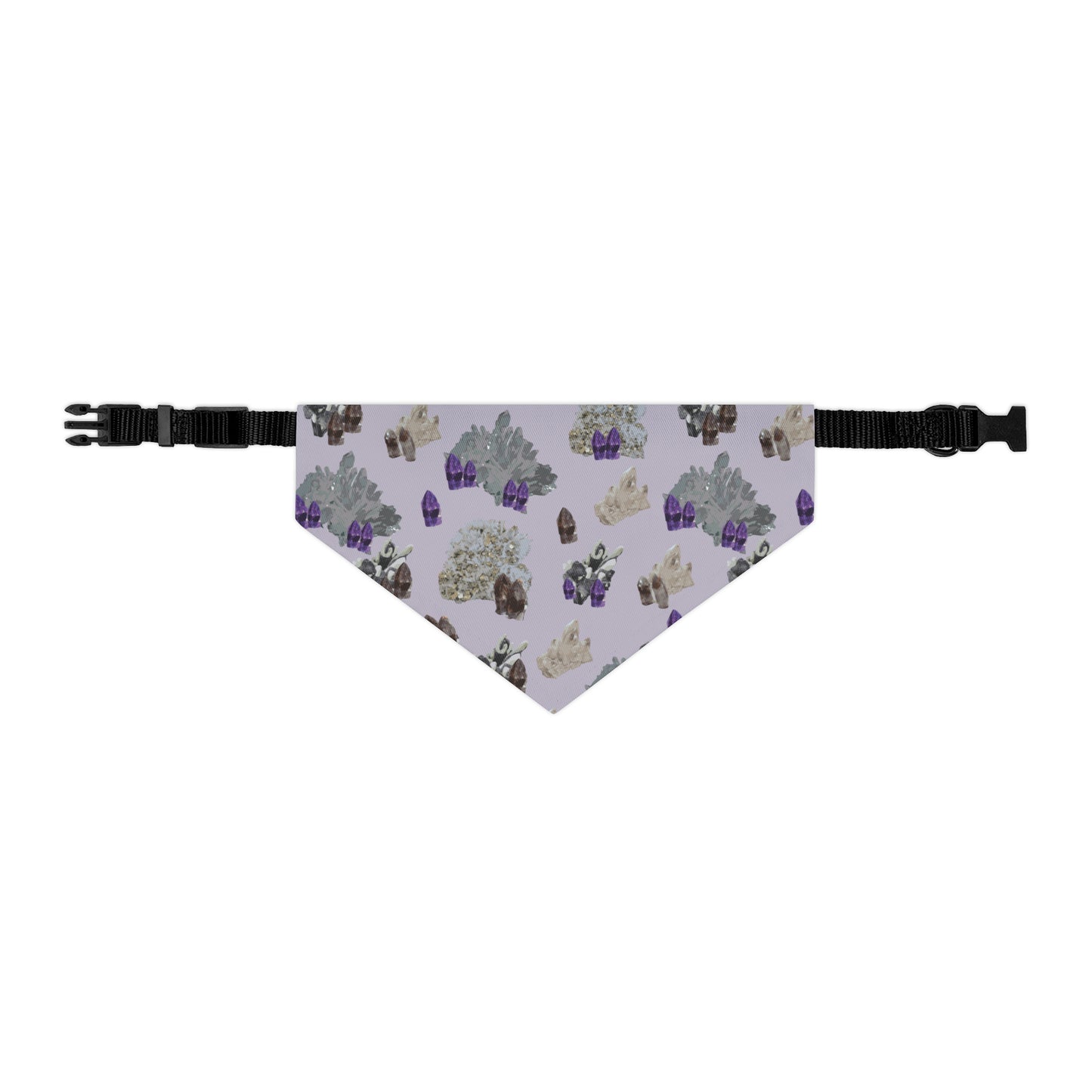 Natural Crystal Pet Bandana Collar