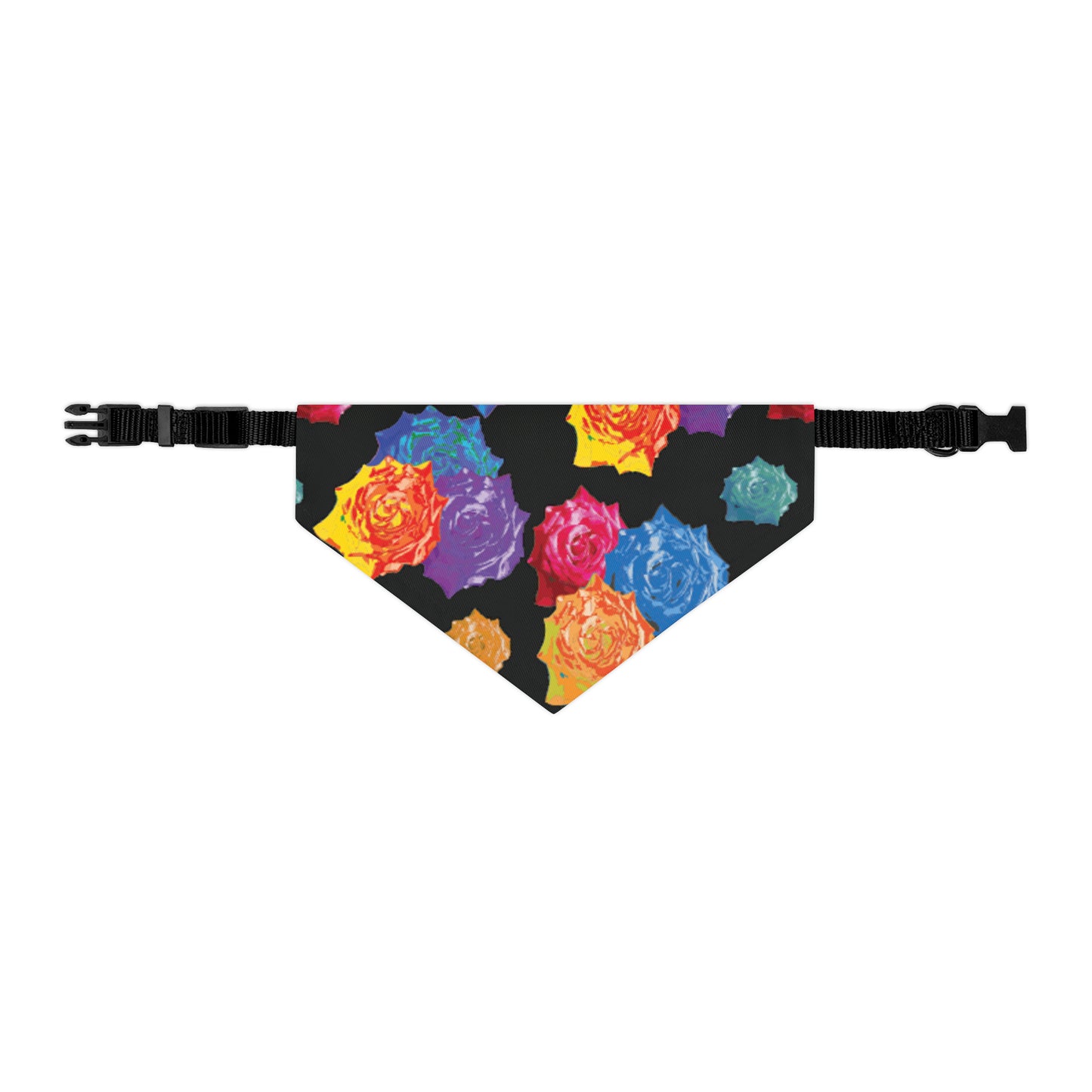 Roses Pet Bandana Collar