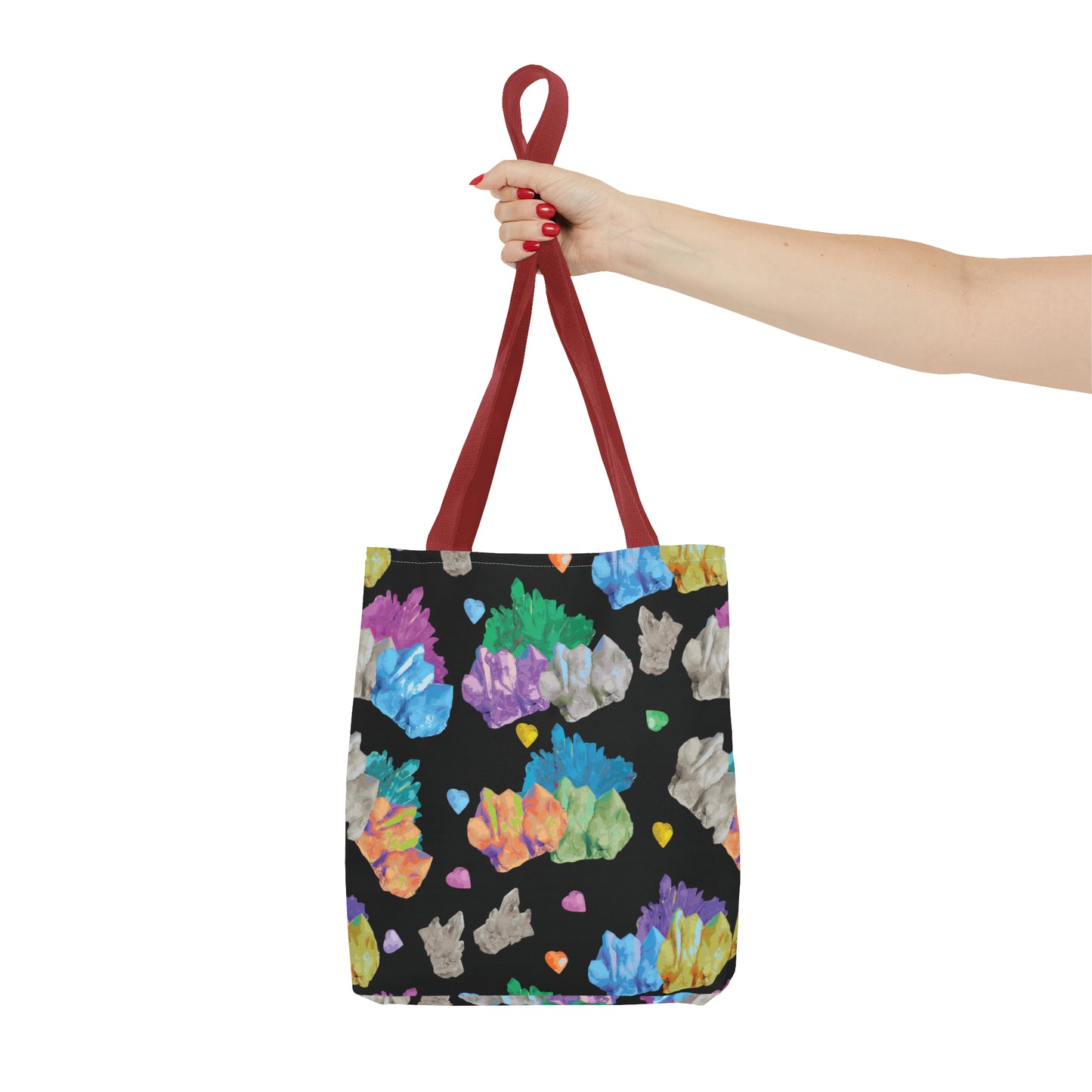 Vibrant Crystal Tote Bag