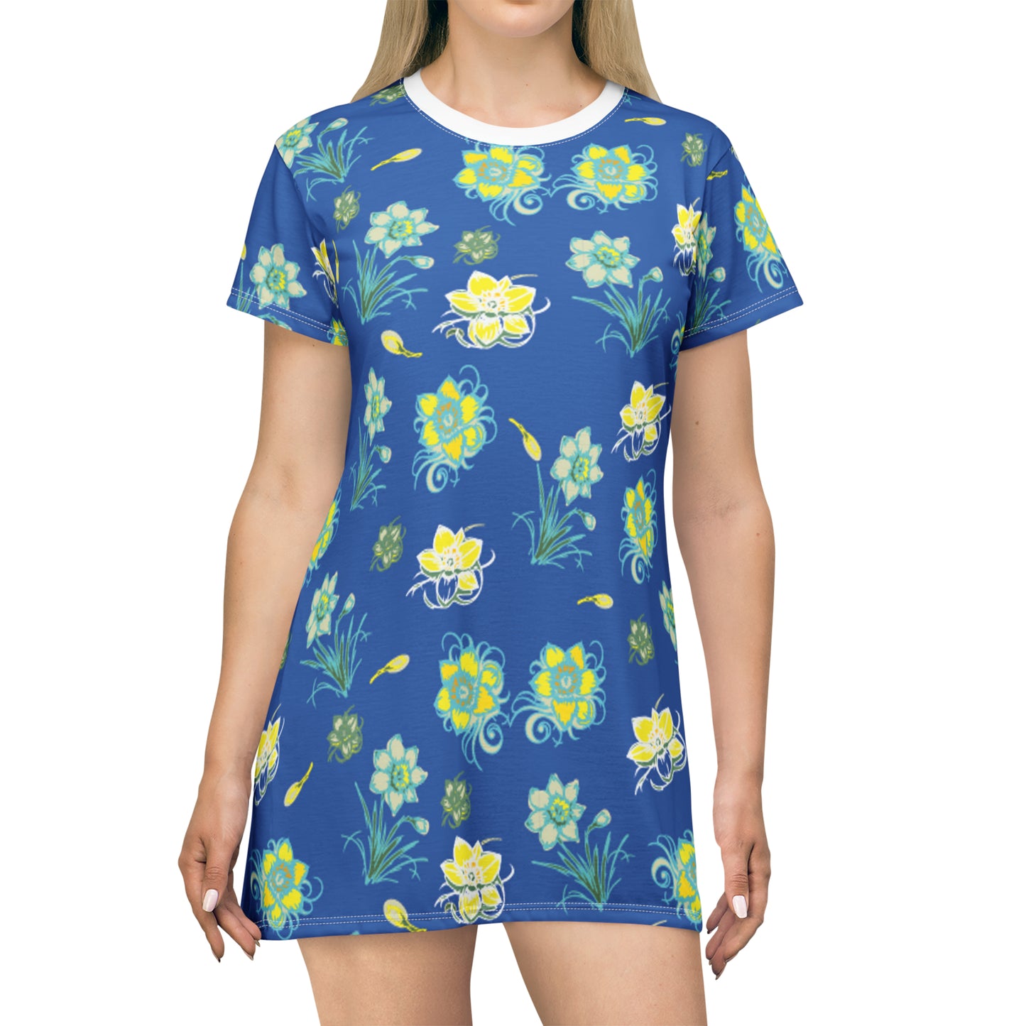 T-Shirt Dress Daffodils