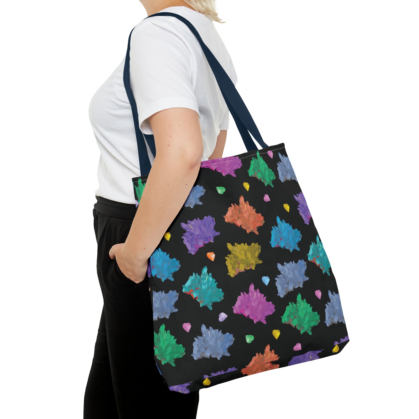 Rainbow Gem Tote Bag