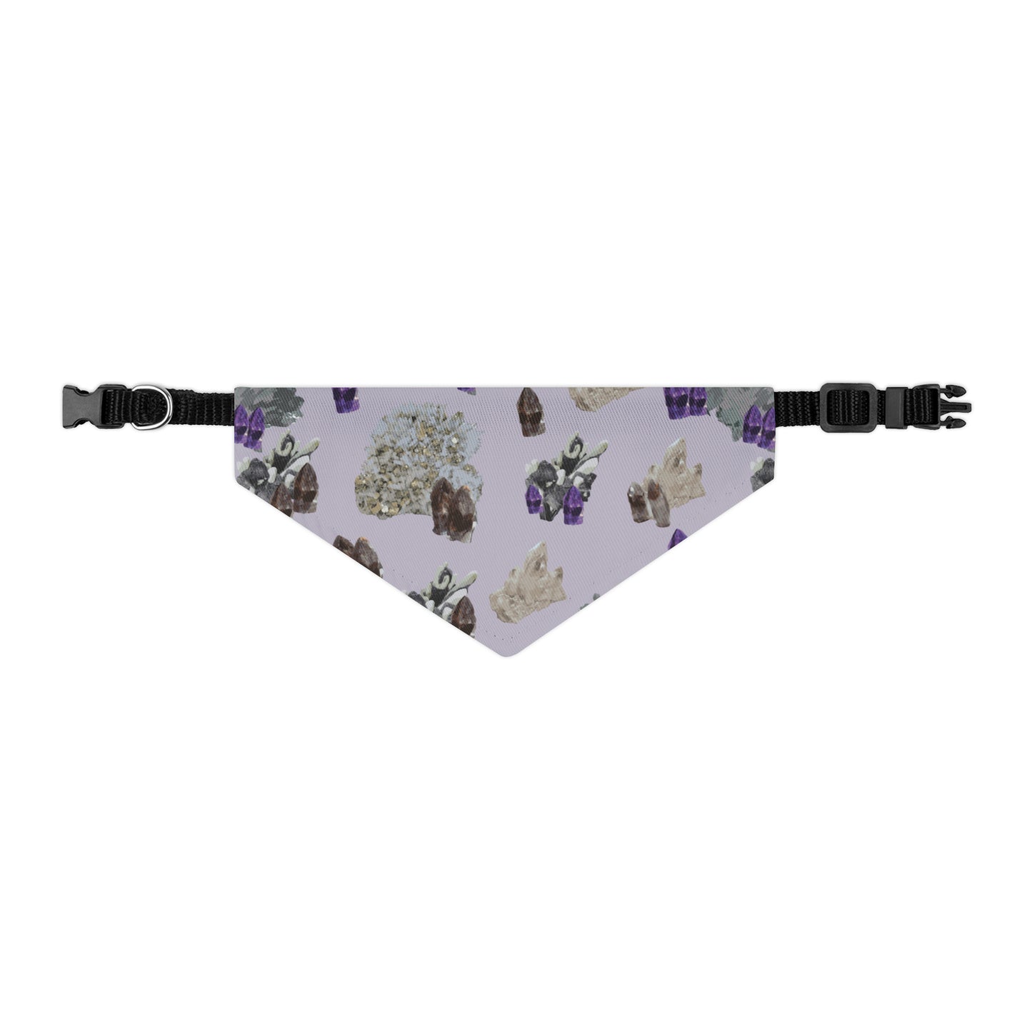 Natural Crystal Pet Bandana Collar