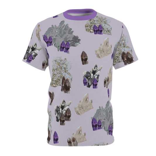 Natural Crystal Unisex Cut & Sew Tee