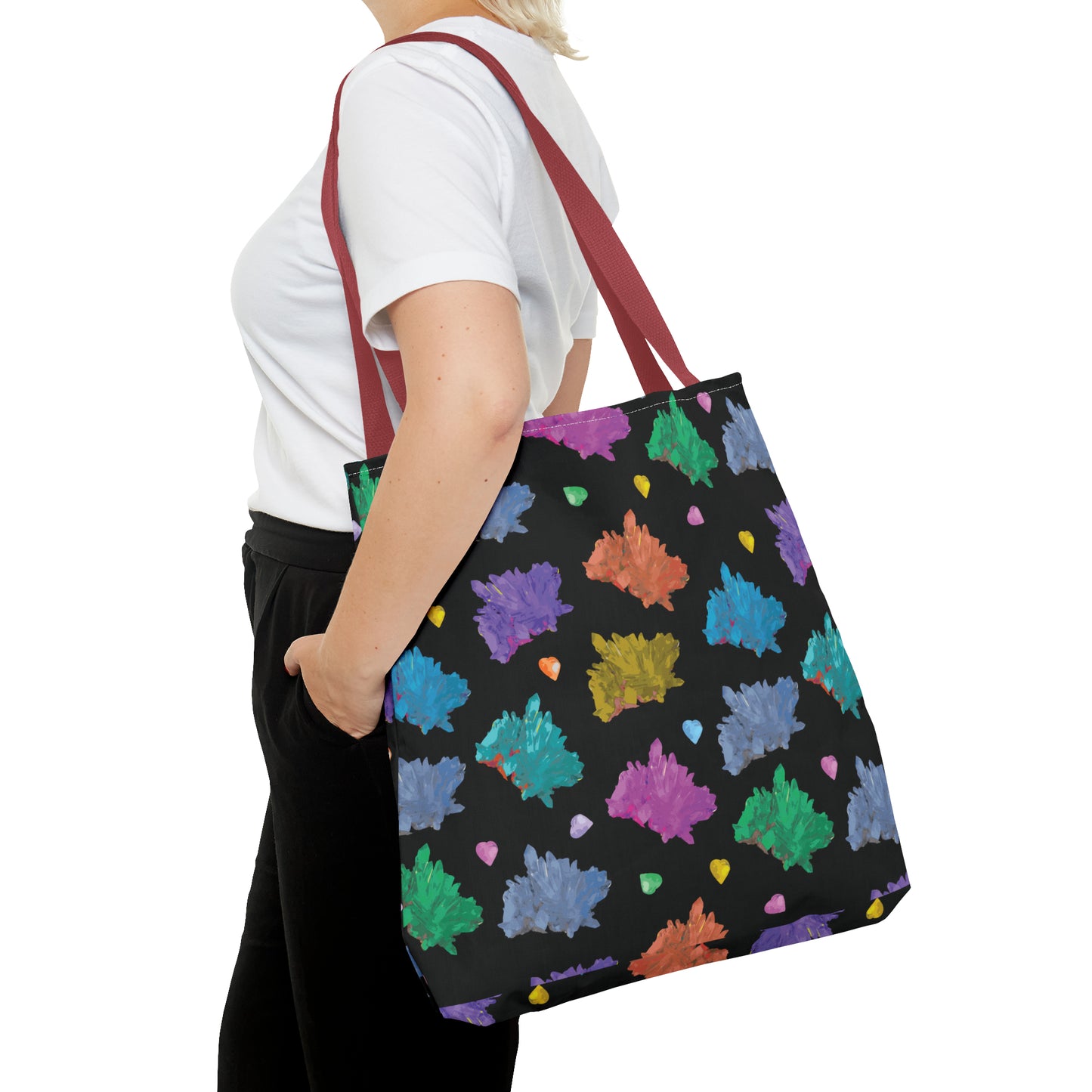 Rainbow Gem Tote Bag