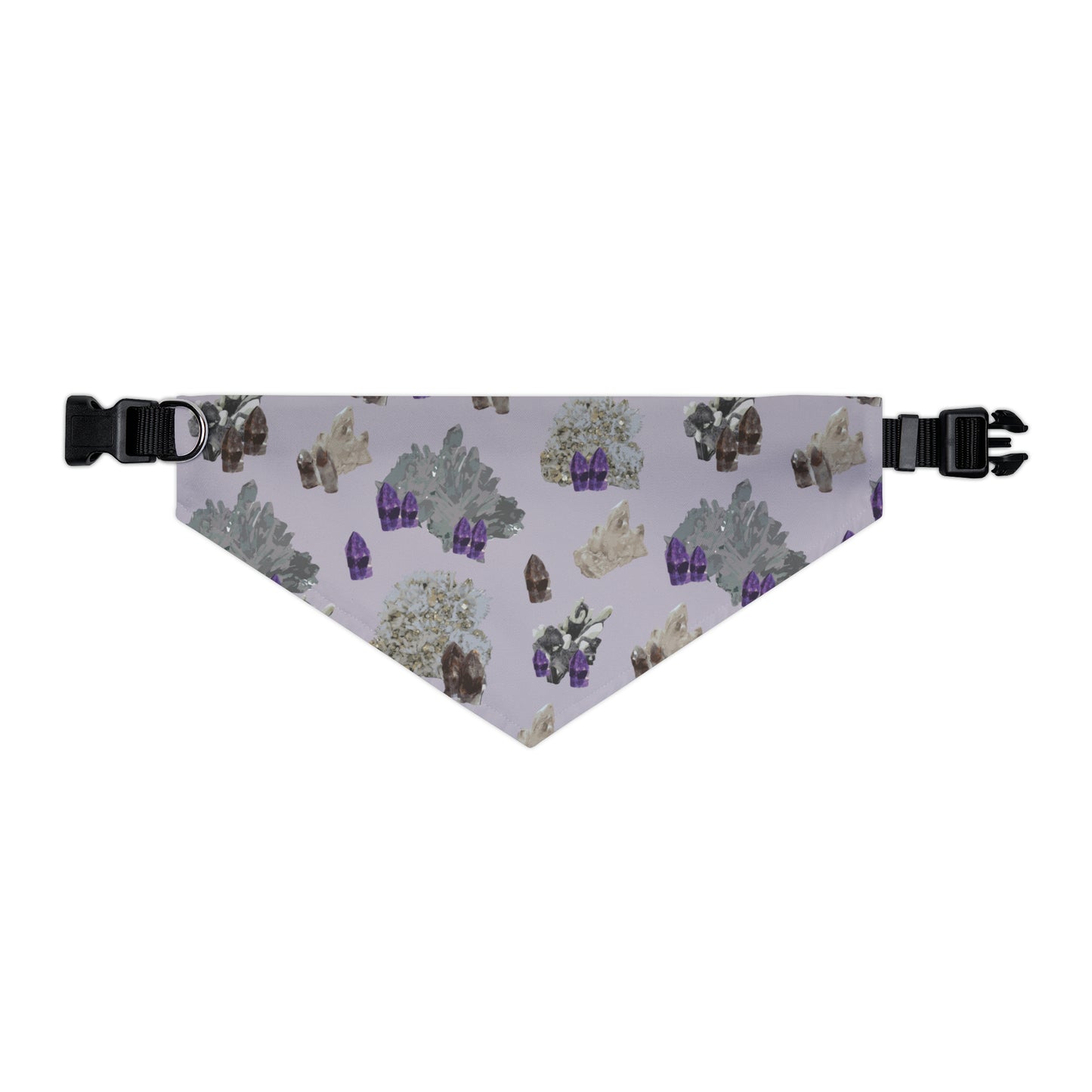 Natural Crystal Pet Bandana Collar