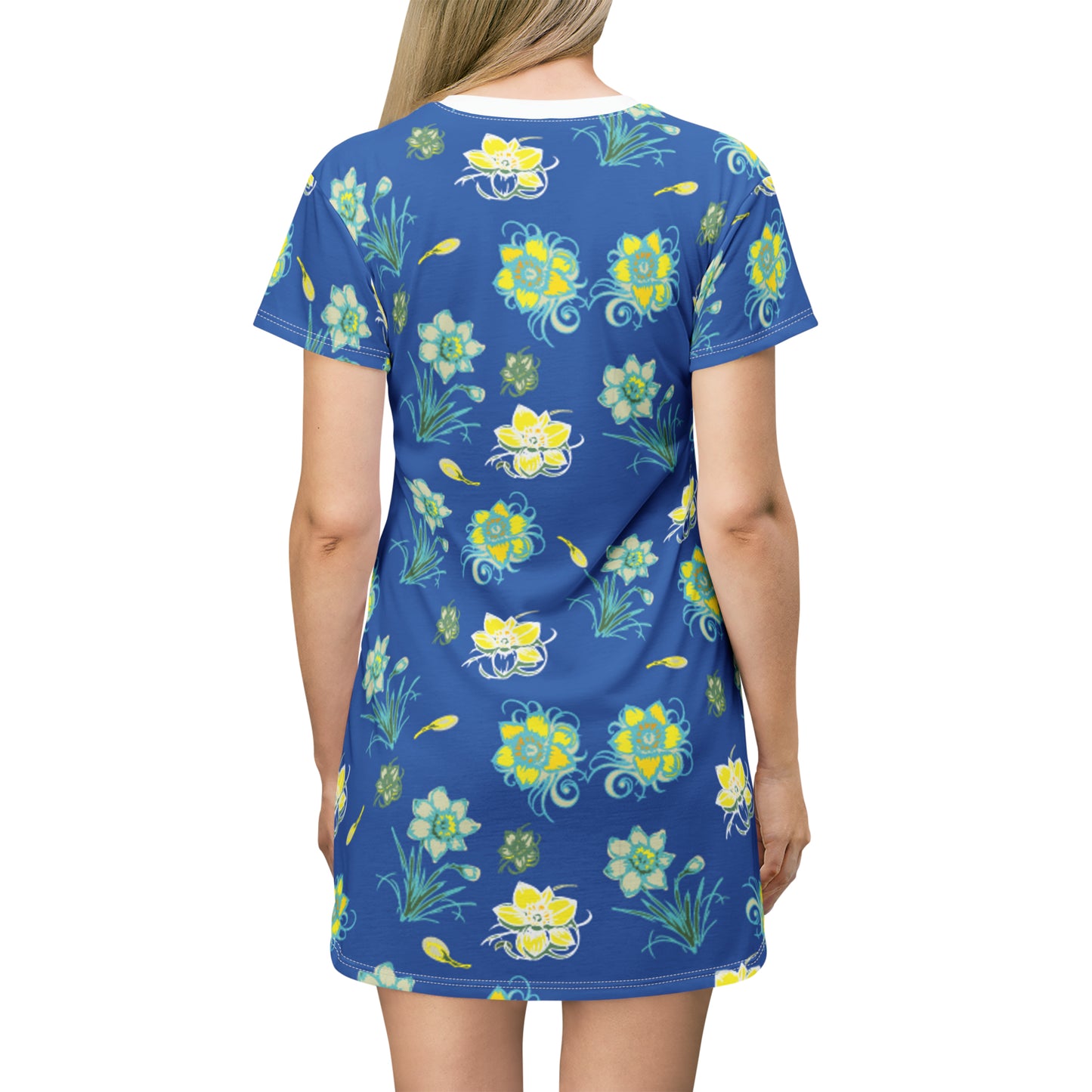 T-Shirt Dress Daffodils