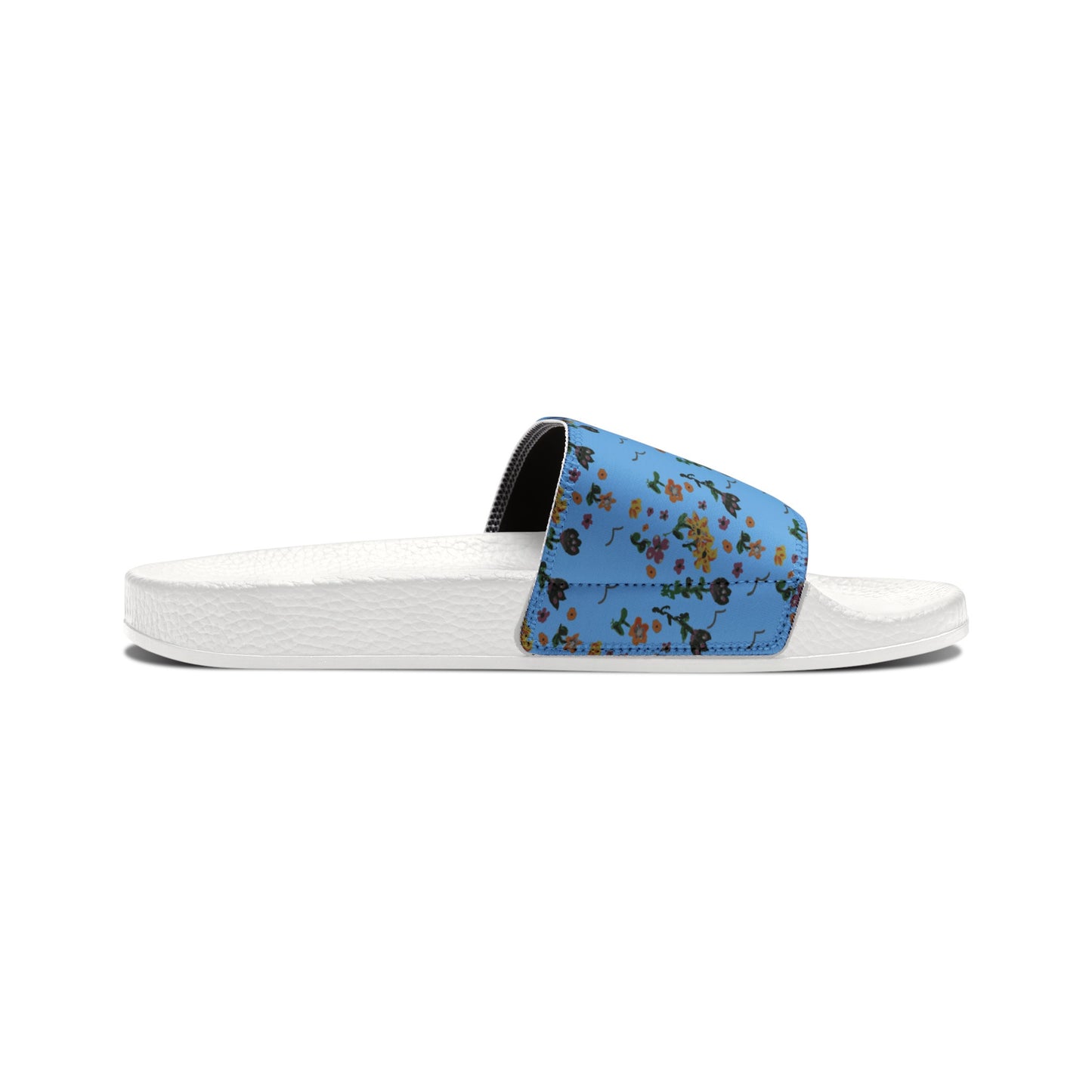 Painted Flowers Women's Removable-Strap Sandals