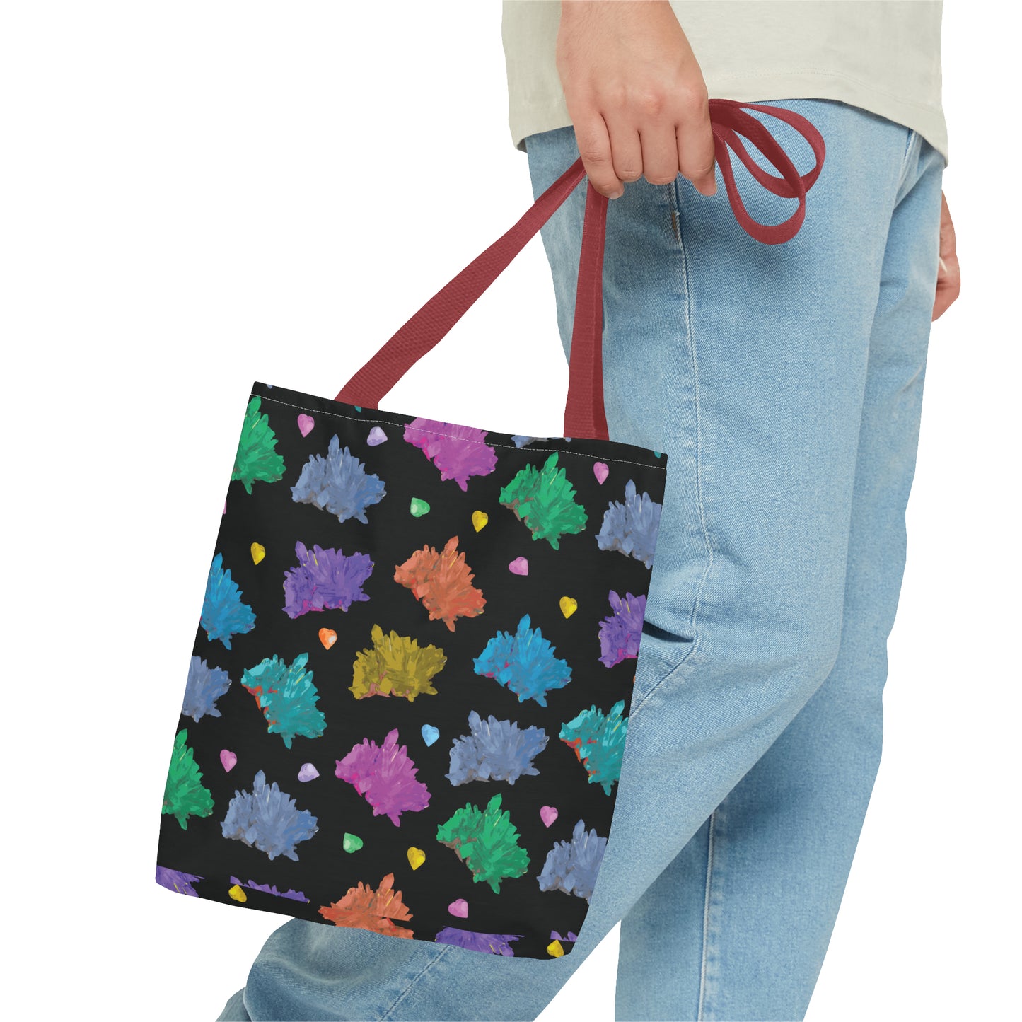 Rainbow Gem Tote Bag