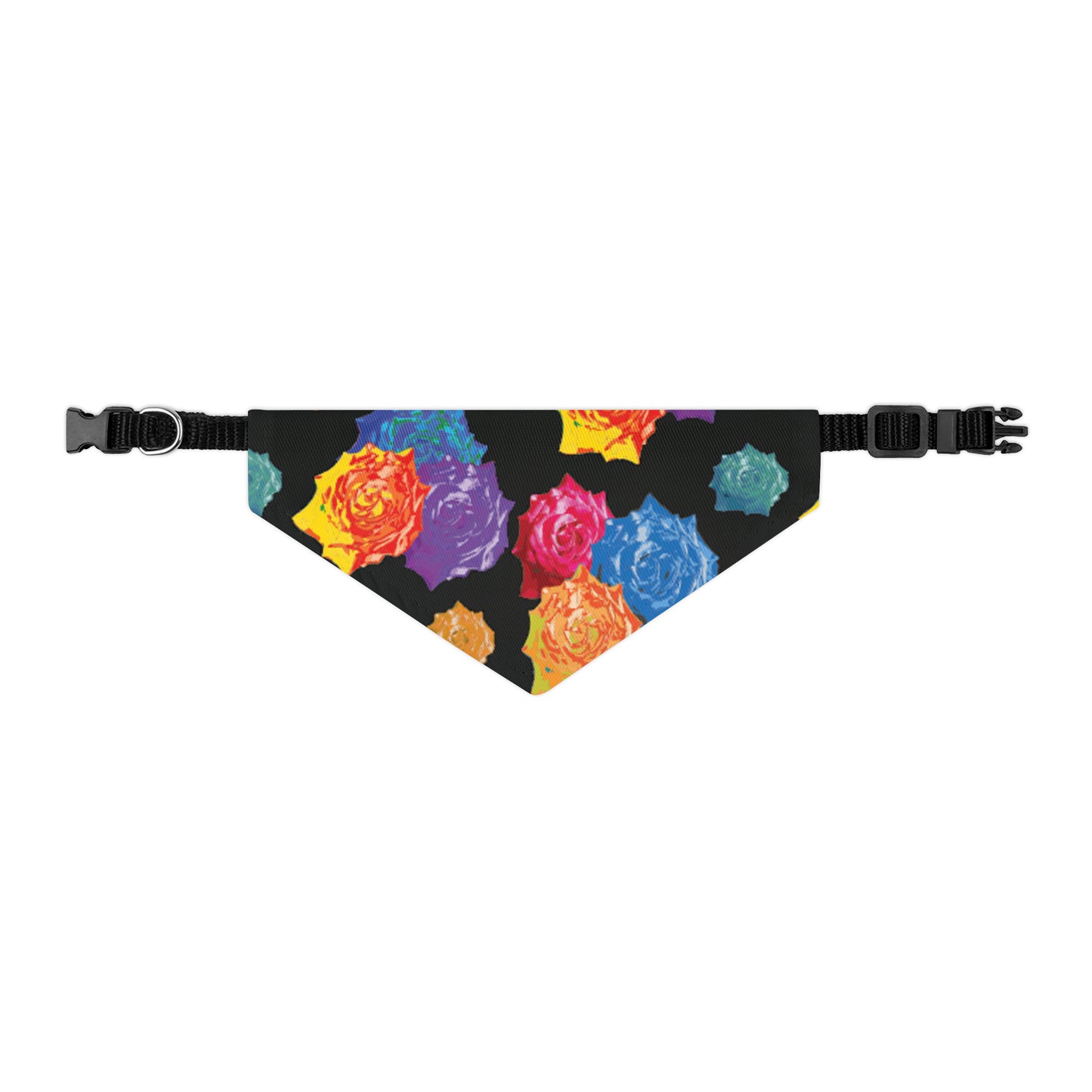 Roses Pet Bandana Collar