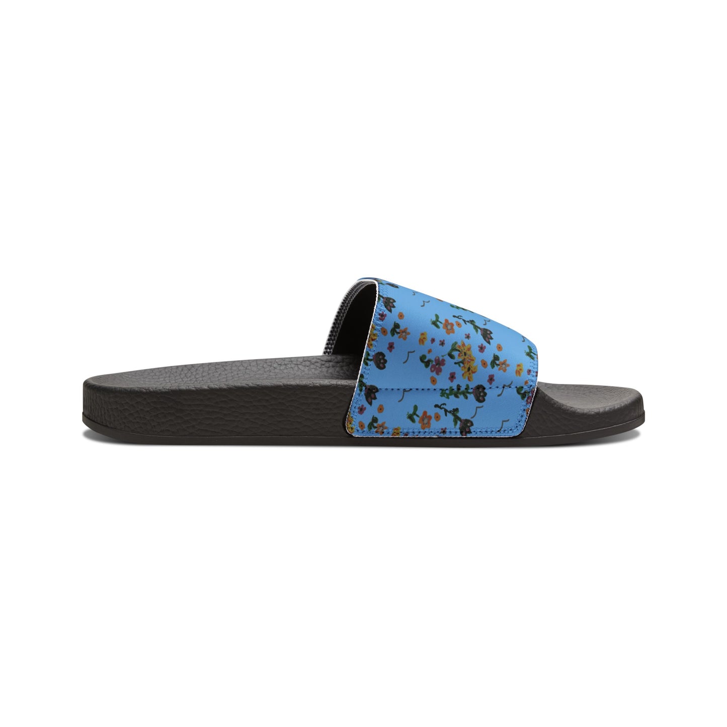 Painted Flowers Women's Removable-Strap Sandals