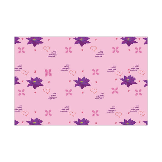 Gorney Family Valentines Day Wrapping Paper