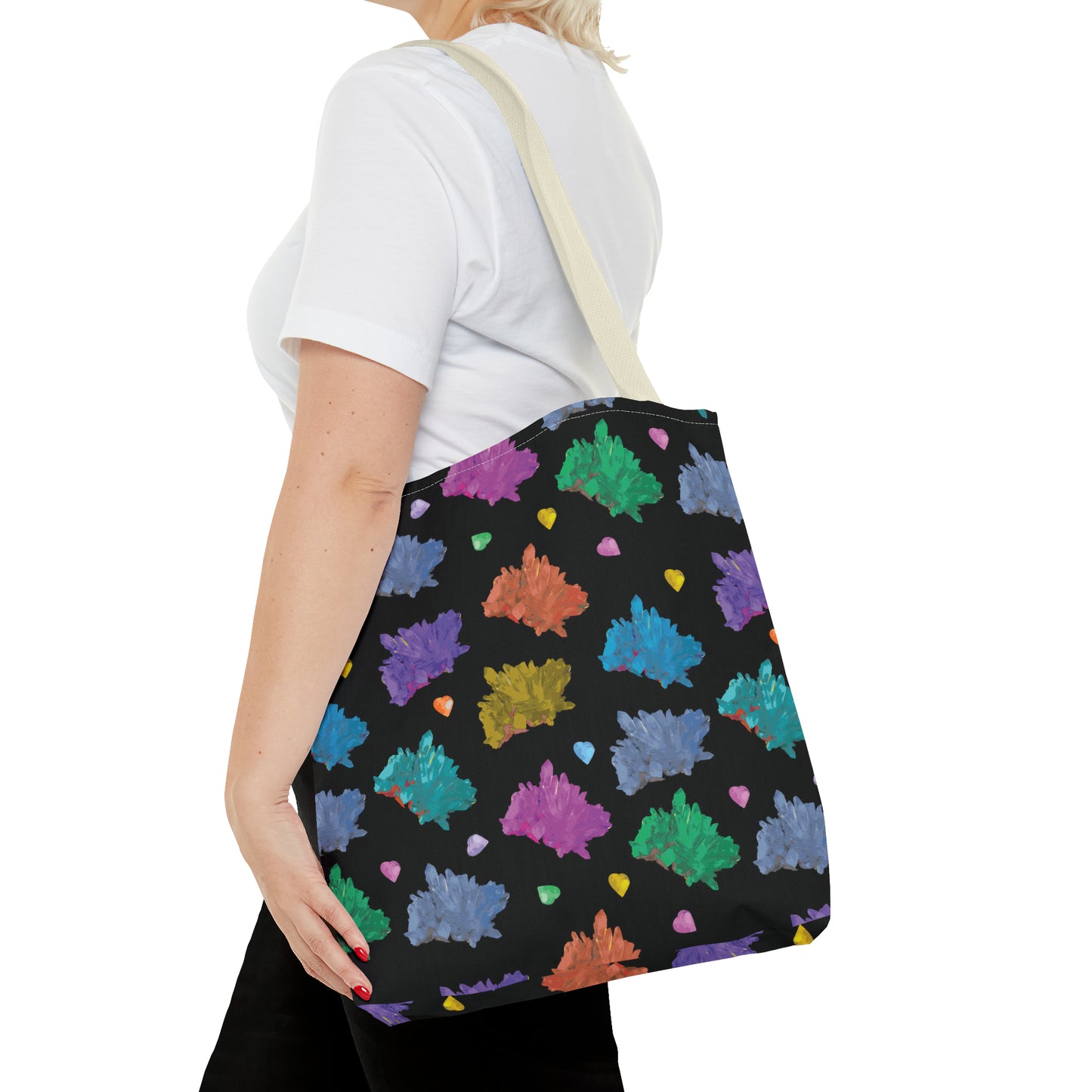 Rainbow Gem Tote Bag