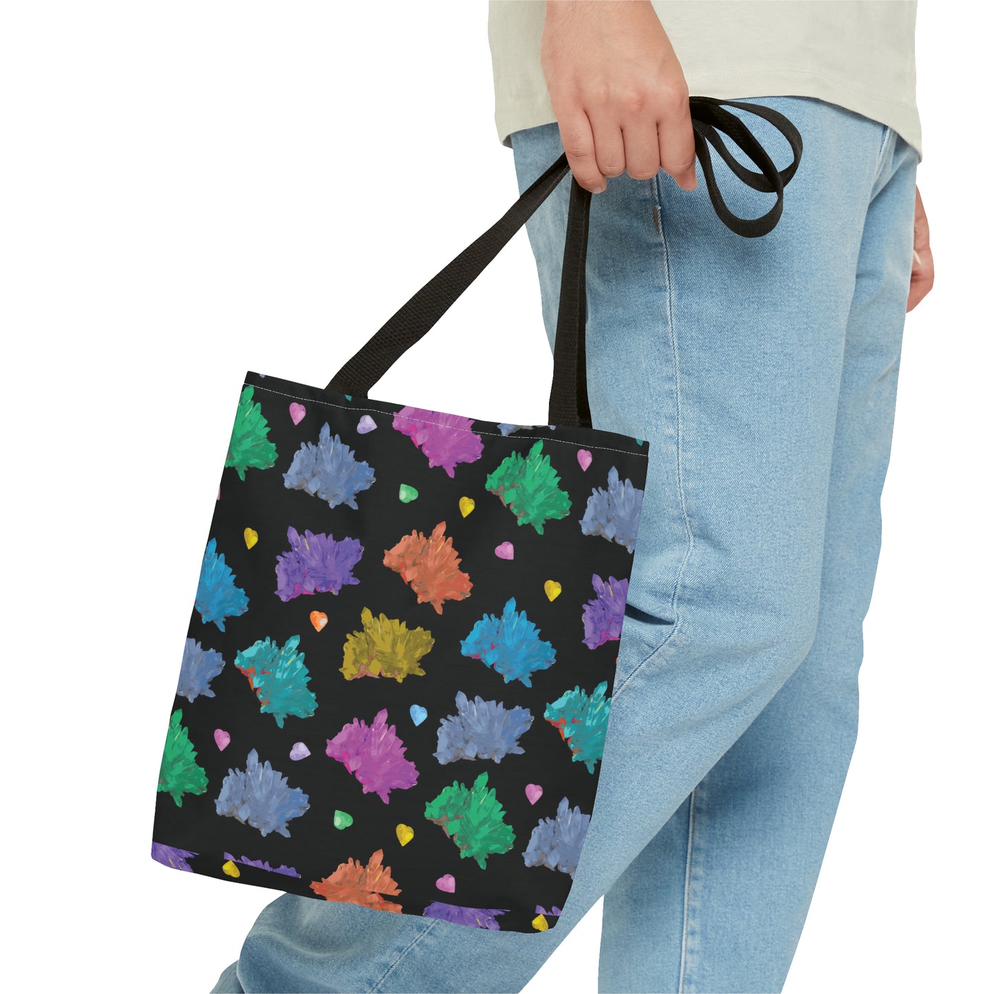 Rainbow Gem Tote Bag