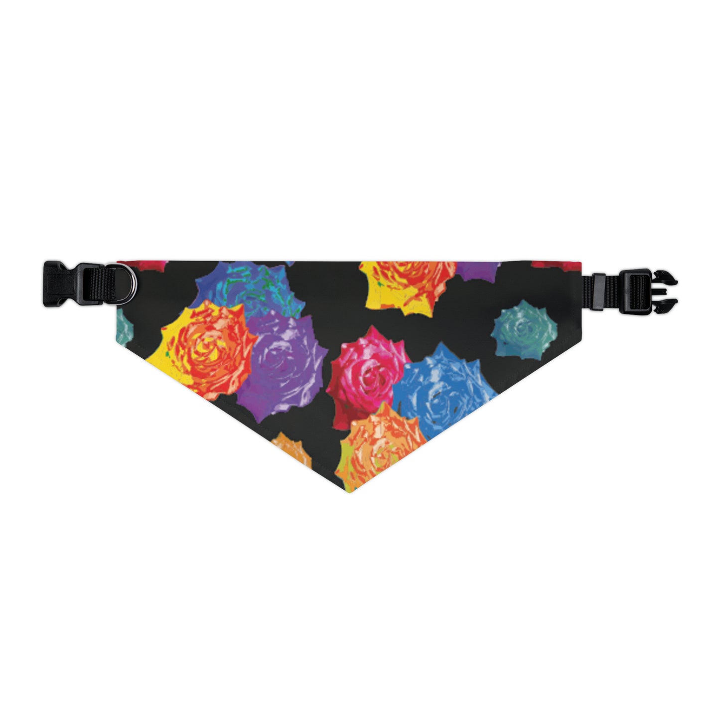 Roses Pet Bandana Collar