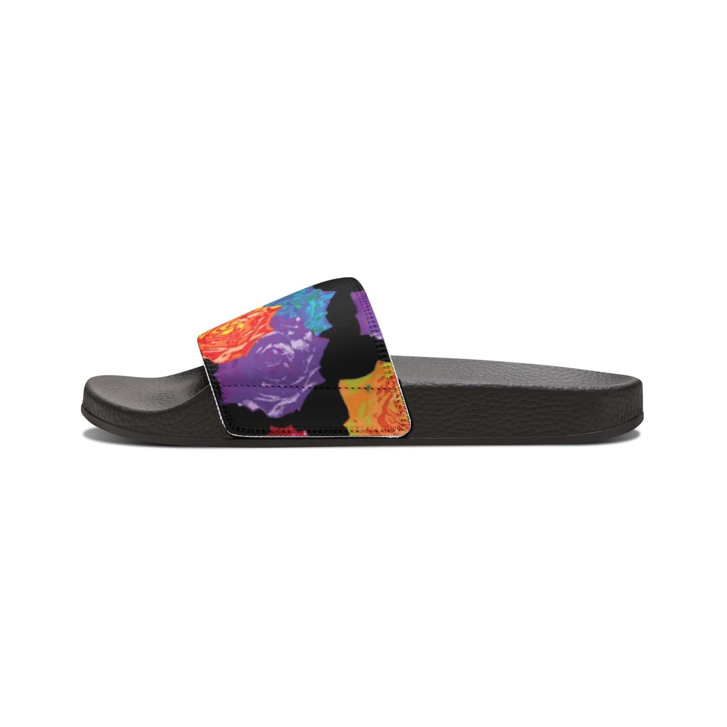 Cute Colorful Rose Women's Removable-Strap Sandals