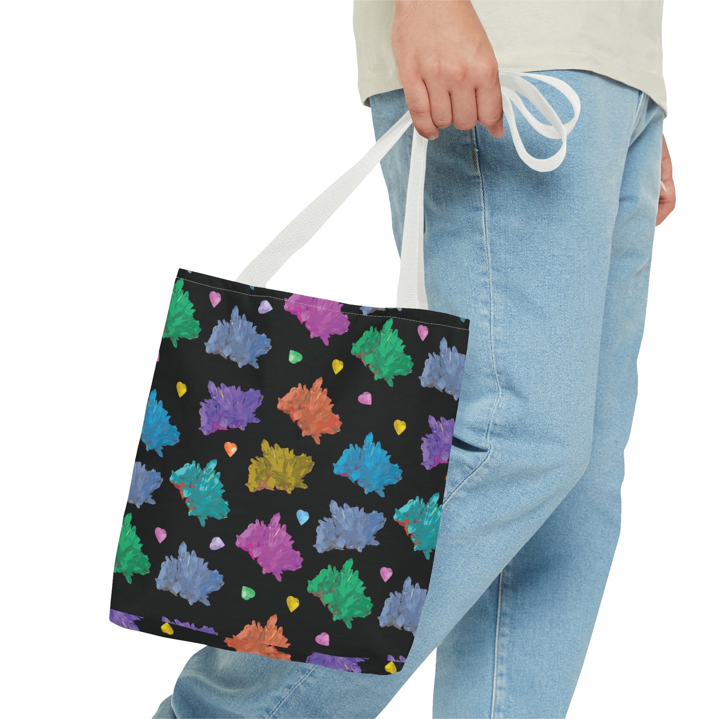 Rainbow Gem Tote Bag